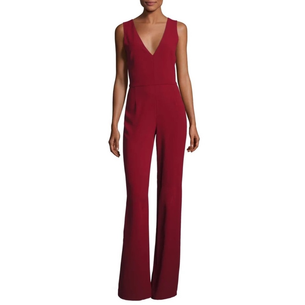 Alice & Olivia Jumpsuit: red size: 0